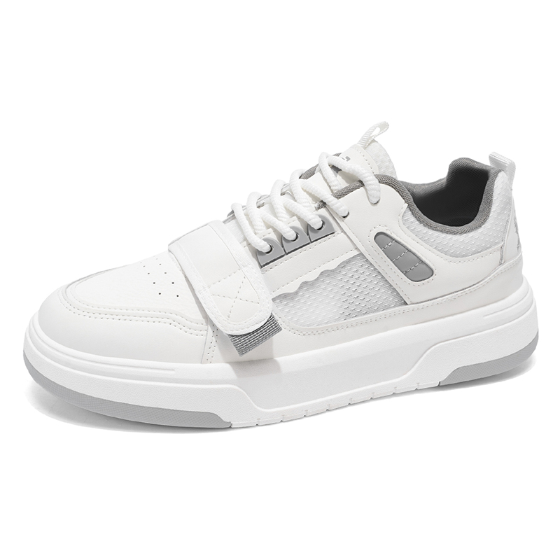 SHOUBA Износостойкие легкие дышащие мужские лоу-топы для скейтбординга бело-серые, цвет White Gray
SHOUBA Износостойкие легкие дышащие мужские лоу-топы для скейтбординга бело-серые, цвет White Gray