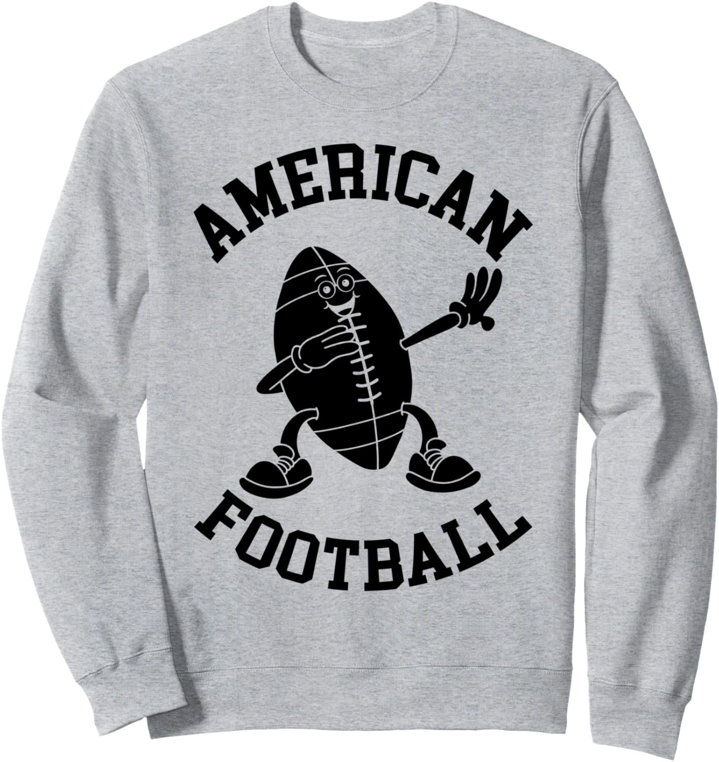 Забавная толстовка с изображением мяча для американского футбола Funny Football Designs, серый
Забавная толстовка с изображением мяча для американского футбола Funny Football Designs, серый
