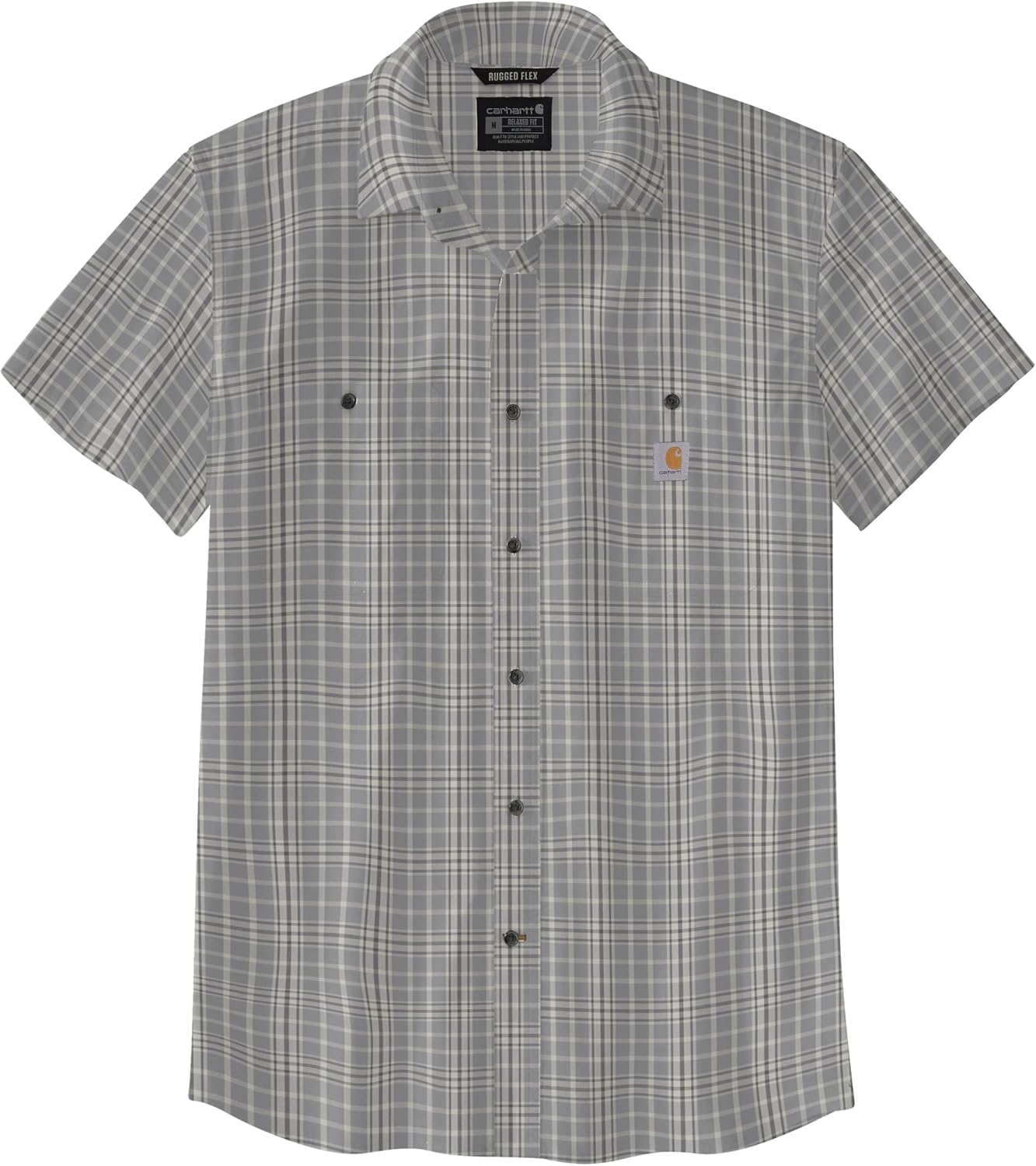 Мужская легкая рубашка Carhartt 106745 Rugged Flex с коротким рукавом, свободного кроя, Carhartt Gray
Мужская легкая рубашка Carhartt 106745 Rugged Flex с коротким рукавом, свободного кроя, Carhartt Gray