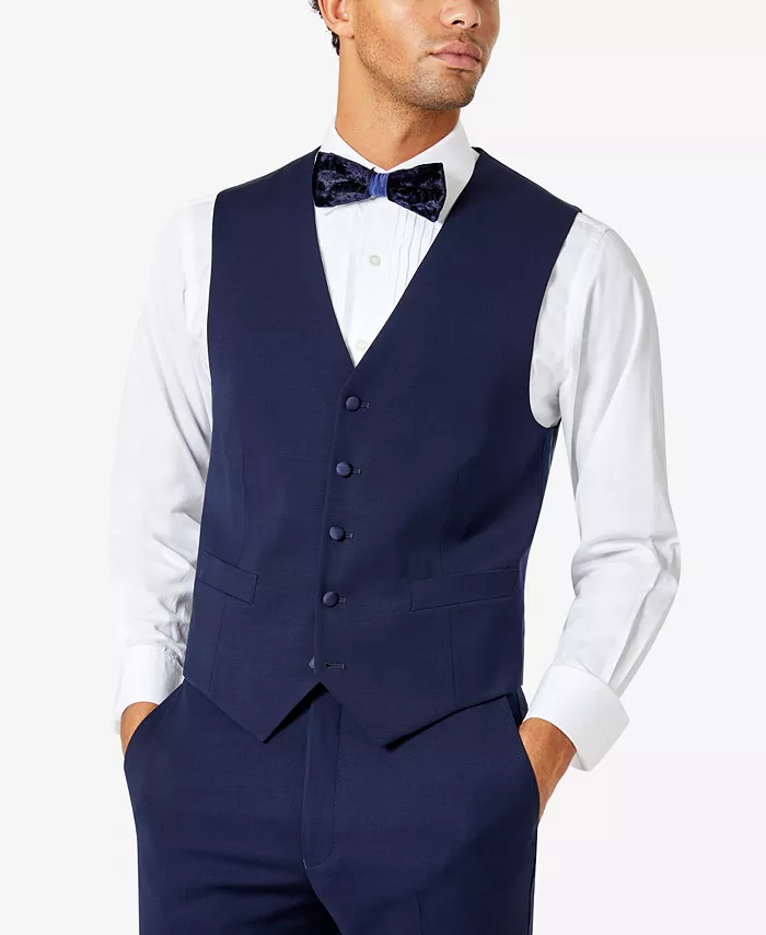 Мужской современный жилет-смокинг Modern-Fit Flex Stretch с эластичной тканью Tommy Hilfiger, синий
Мужской современный жилет-смокинг Modern-Fit Flex Stretch с эластичной тканью Tommy Hilfiger, синий