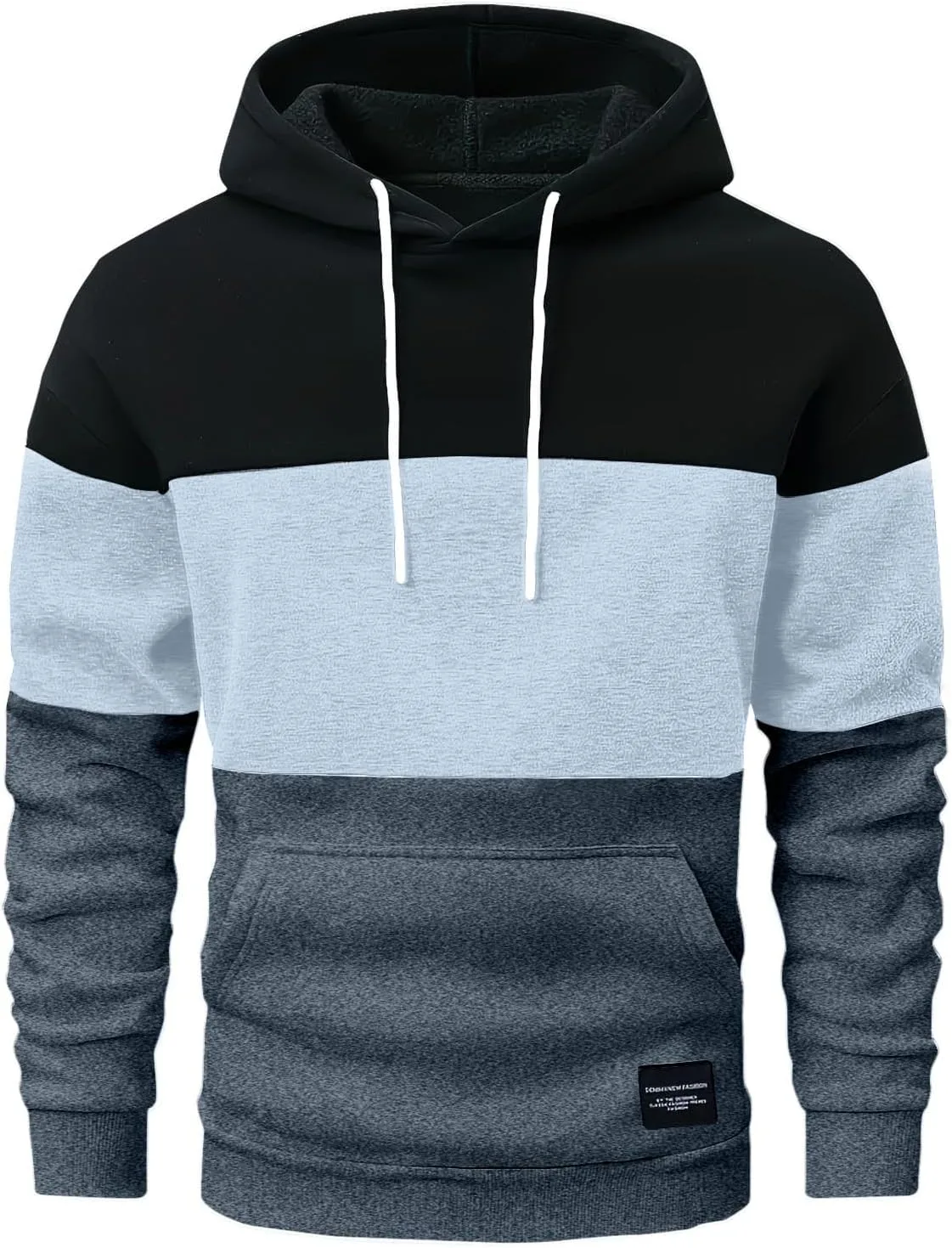 Толстовка с капюшоном Fleece для мужчин, Long Sleeve, Color Block, Classic Fit
Толстовка с капюшоном Fleece для мужчин, Long Sleeve, Color Block, Classic Fit