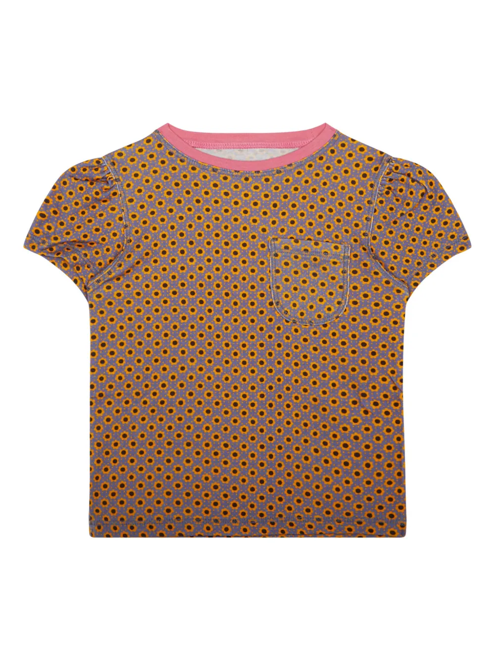 Футболка с принтом подсолнухов и карманом Misha & Puff, фиолетовый
Футболка с принтом подсолнухов и карманом Misha & Puff, фиолетовый