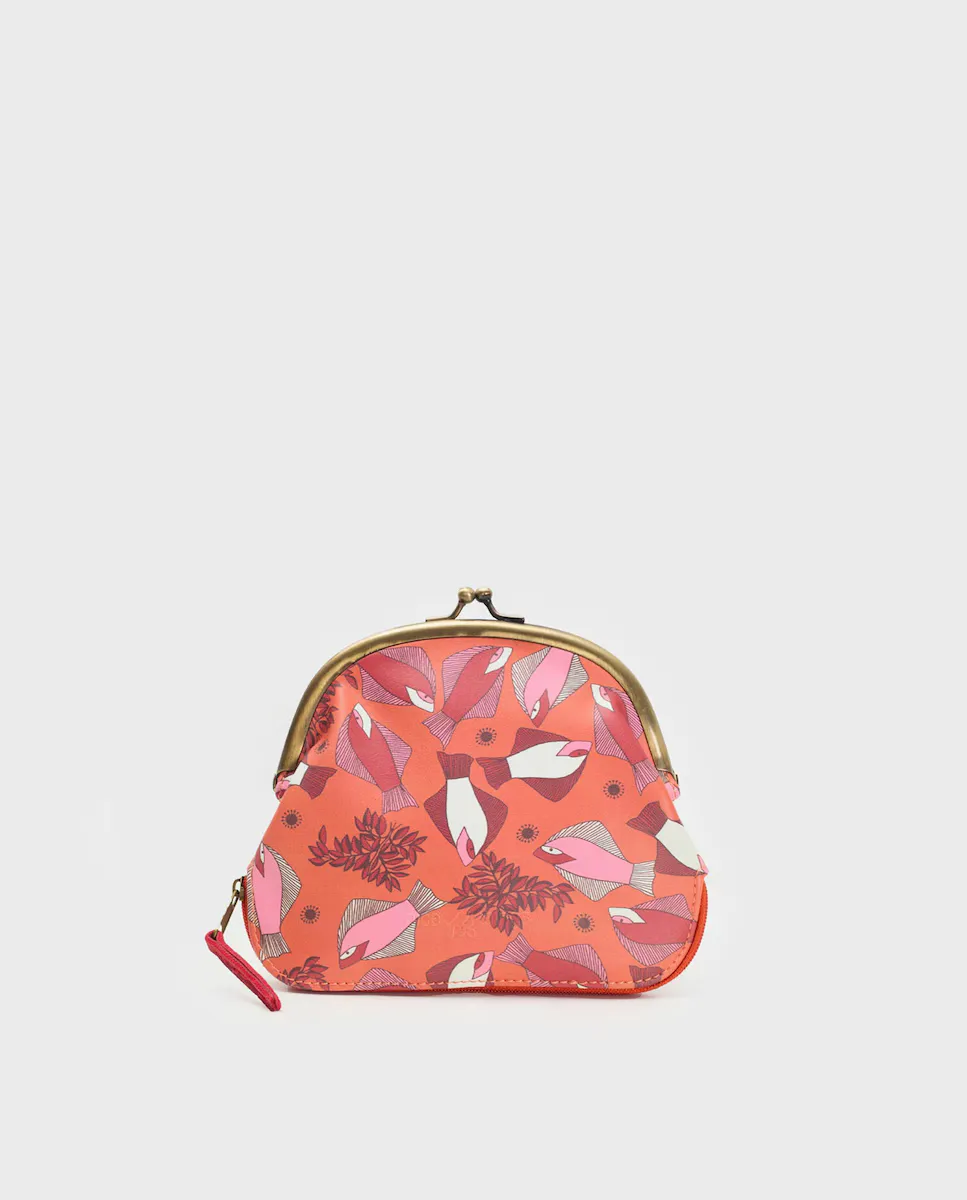 Женский кошелек с гравировкой логотипа Nice Things, оранжевый
Женский кошелек с гравировкой логотипа Nice Things, оранжевый