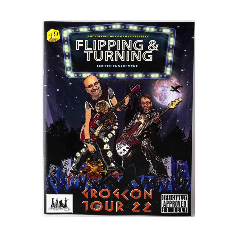 Журнал #9 "GrogCon Tour 22, From the Dictionary of EGG, Ask the Gibbering Mouther", Flipping & Turning Magazine 
Журнал #9 "GrogCon Tour 22, From the Dictionary of EGG, Ask the Gibbering Mouther", Flipping & Turning Magazine