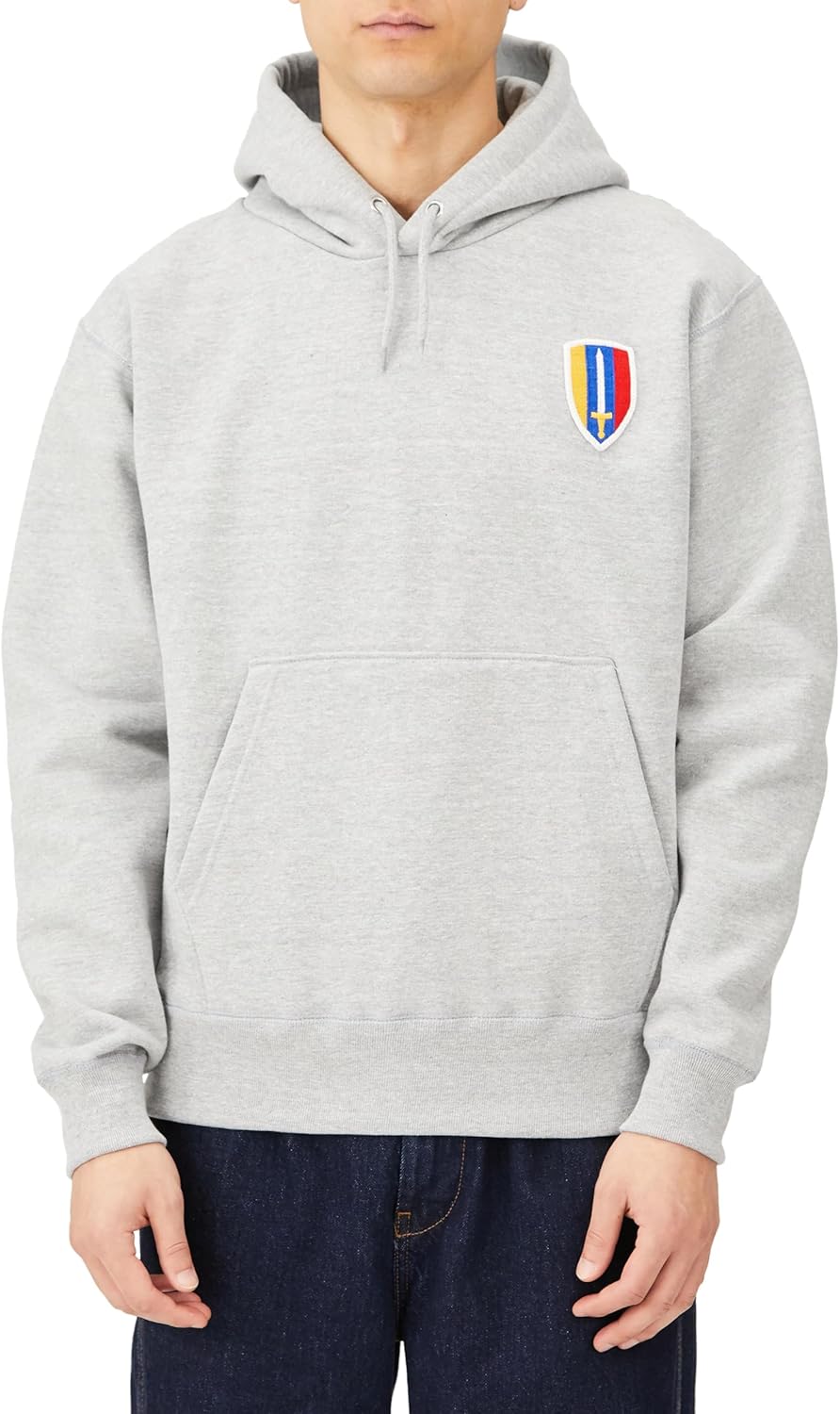 Толстовка с капюшоном в стиле F, нашивка с гербом армии США, на флисовой подкладке, без капюшона, светло-серый меланж F-Style
Толстовка с капюшоном в стиле F, нашивка с гербом армии США, на флисовой подкладке, без капюшона, светло-серый меланж F-Style