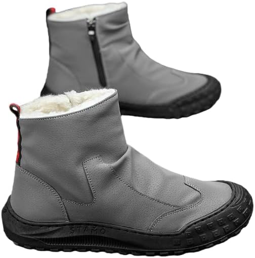 Мужские зимние ботинки Hhhchpm коричневого цвета, водонепроницаемые утепленные с плюшевой подкладкой, с боковой молнией, с нескользящей подошвой - модные теплые повседневные ботинки для улицы и повседневной носки
Мужские зимние ботинки Hhhchpm коричневого цвета, водонепроницаемые утепленные с плюшевой подкладкой, с боковой молнией, с нескользящей подошвой - модные теплые повседневные ботинки для улицы и повседневной носки