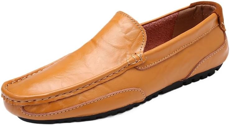 Мужские премиальные лоферы HCHCTRY из натуральной кожи, удобные слипоны, дышащие туфли, модные тапочки, коричневый
Мужские премиальные лоферы HCHCTRY из натуральной кожи, удобные слипоны, дышащие туфли, модные тапочки, коричневый