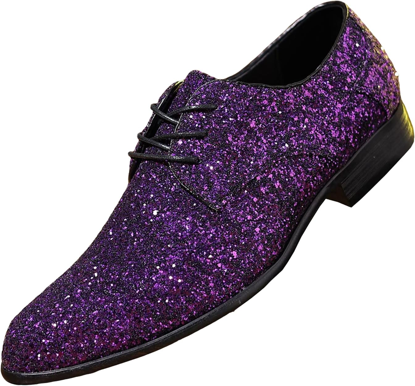 Мужские блестящие туфли Santimon, оксфорды на шнурках, праздничные формальные туфли с блестками для свадьбы, выпускного, сцены, клуба, фиолетовый
Мужские блестящие туфли Santimon, оксфорды на шнурках, праздничные формальные туфли с блестками для свадьбы, выпускного, сцены, клуба, фиолетовый