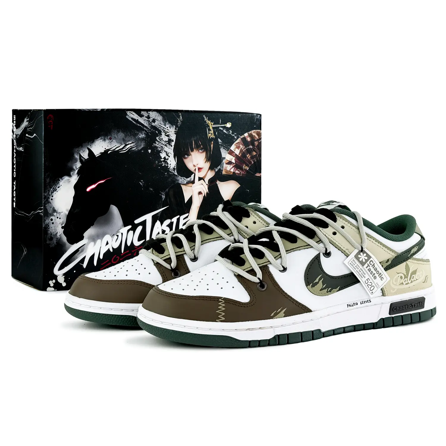 Nike Dunk Low топ Skateboard Shoes Unisex темно-коричневый зеленый
Nike Dunk Low топ Skateboard Shoes Unisex темно-коричневый зеленый