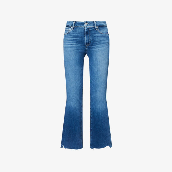 Джинсы короткие расклешенные Paige Colette, синий
Джинсы короткие расклешенные Paige Colette, синий