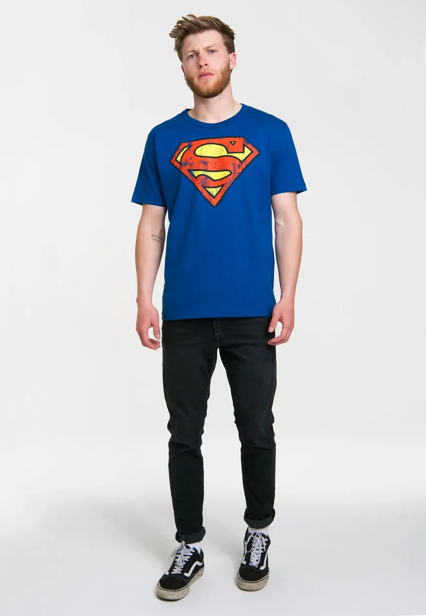 Футболка Logoshirt "Супермен" с крутым принтом спереди, синий
Футболка Logoshirt "Супермен" с крутым принтом спереди, синий