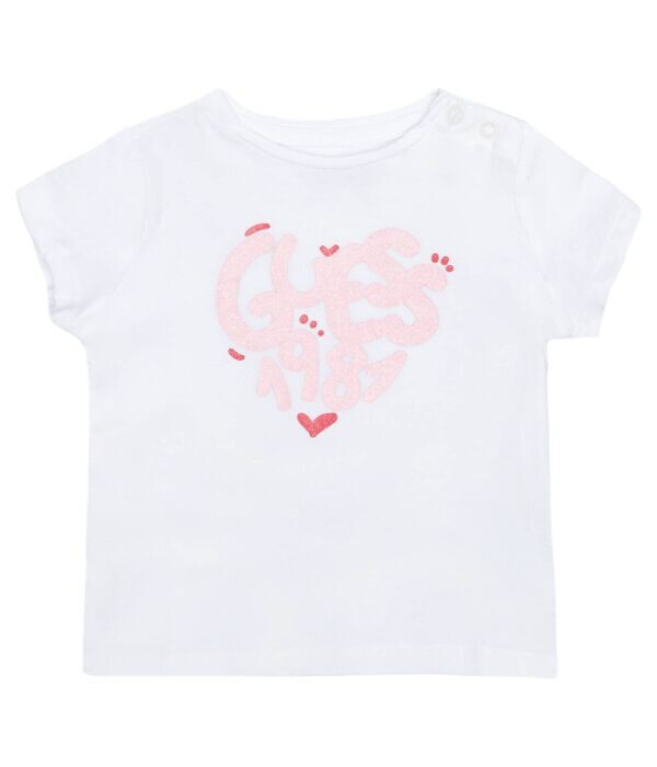 Футболка детская Guess с принтом, белый
Футболка детская Guess с принтом, белый