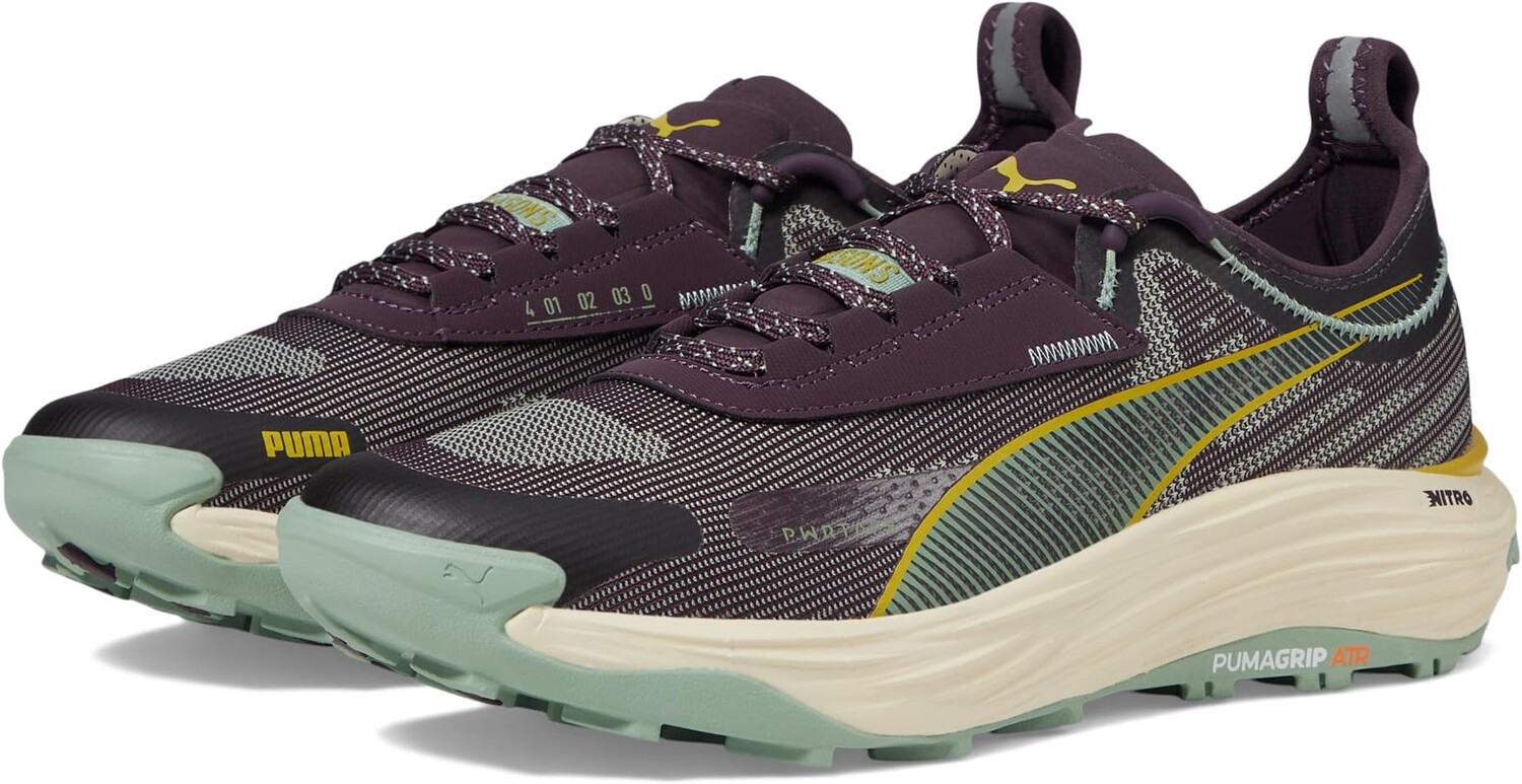 Кроссовки PUMA Voyage Nitro 3 Tech, цвет Midnight Plum/Green Fog/Golden Fog/Alpine Snow
Кроссовки PUMA Voyage Nitro 3 Tech, цвет Midnight Plum/Green Fog/Golden Fog/Alpine Snow