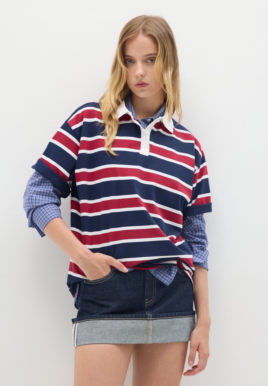 Поло B.ANGEL PURE STRIPED, White/Blue/Red/White
Поло B.ANGEL PURE STRIPED, White/Blue/Red/White