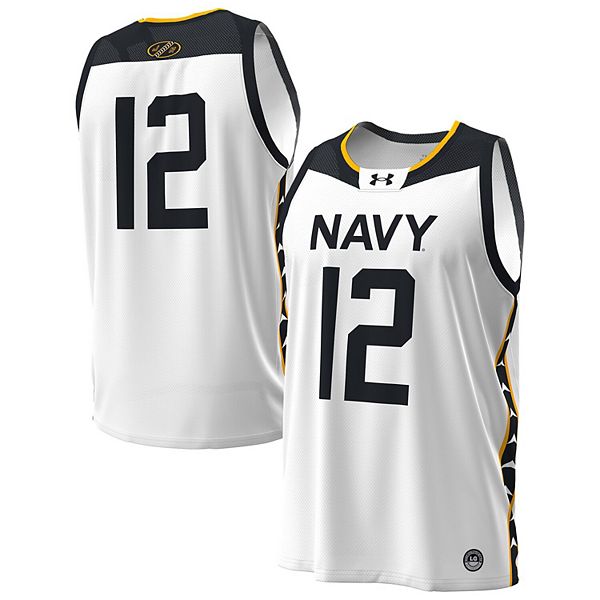 Мужская баскетбольная форма #12 white navy midshipmen jolly rogers alternate replica Under Armour
Мужская баскетбольная форма #12 white navy midshipmen jolly rogers alternate replica Under Armour