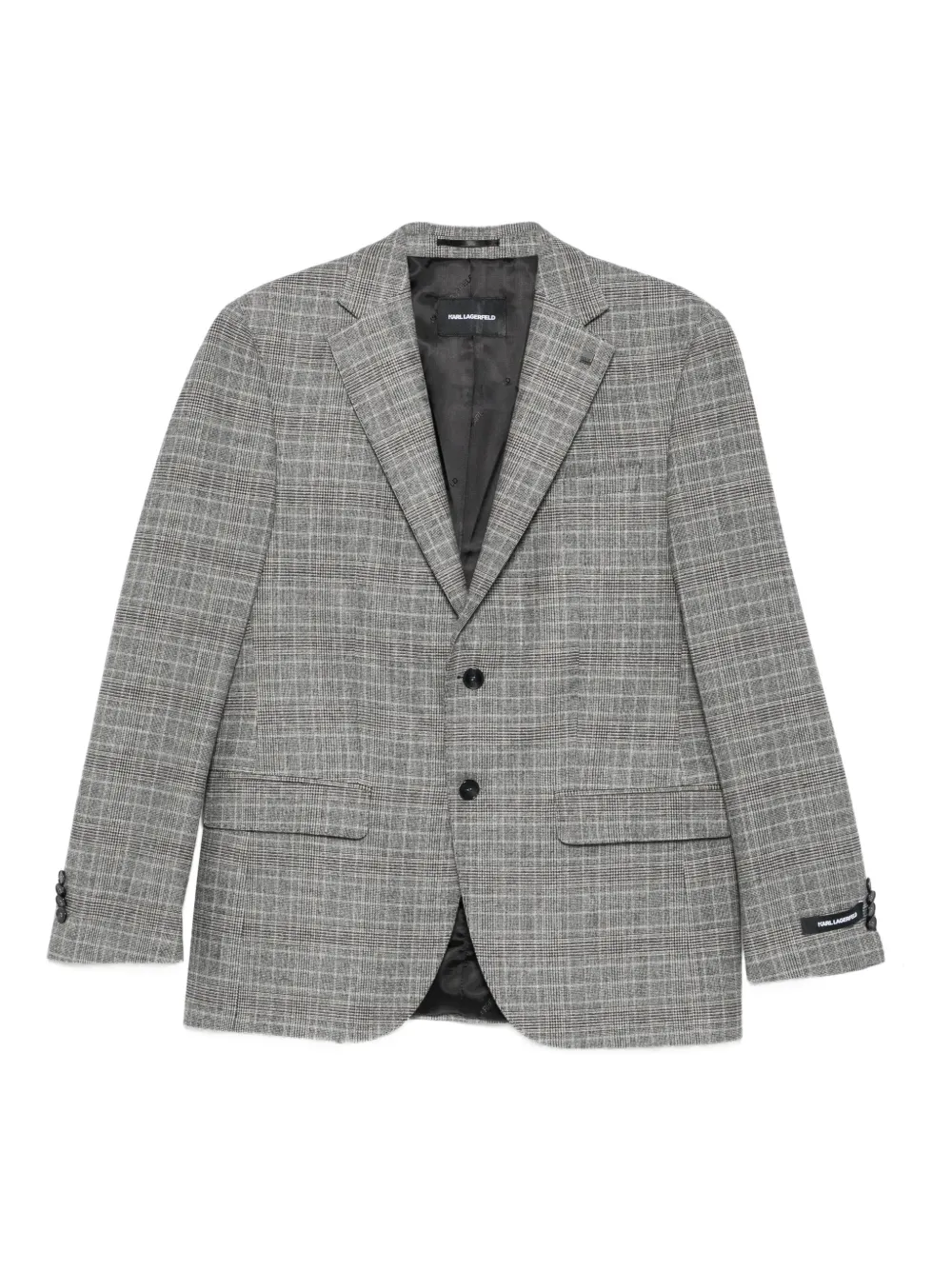 Клетчатый пиджак на пуговицах Karl Lagerfeld, серый
Клетчатый пиджак на пуговицах Karl Lagerfeld, серый