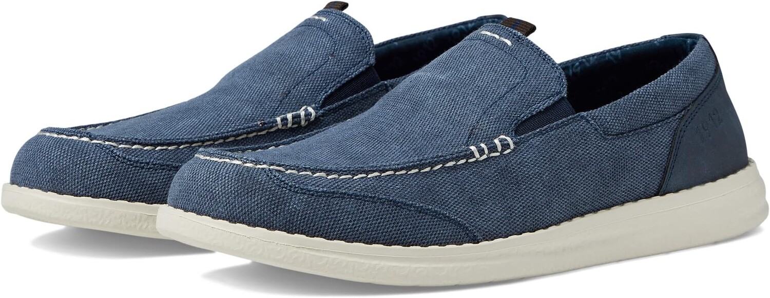 Лоферы Brewski Canvas Moccasin Toe Venetian Slip-On Nunn Bush, цвет Navy Multi 
Лоферы Brewski Canvas Moccasin Toe Venetian Slip-On Nunn Bush, цвет Navy Multi