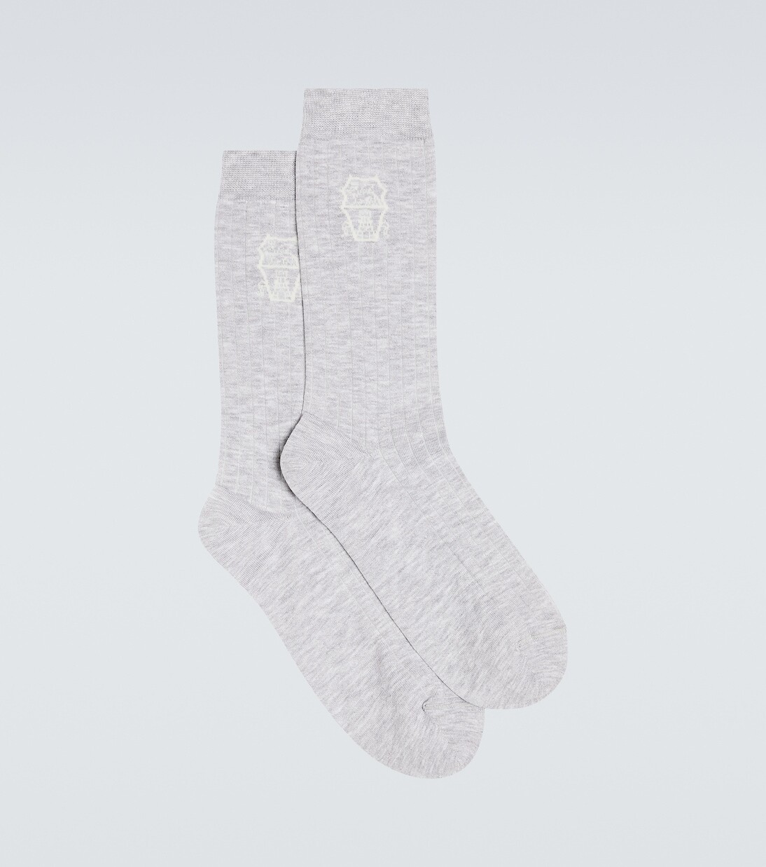 Хлопковые носки Brunello Cucinelli, серый
Хлопковые носки Brunello Cucinelli, серый