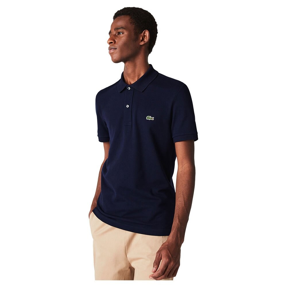 Поло с коротким рукавом Lacoste Slim Fit Petit Piqué, синий 
Поло с коротким рукавом Lacoste Slim Fit Petit Piqué, синий