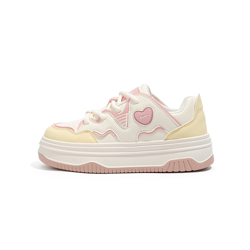 Антискользящие износостойкие низкие детские скейтерские кроссовки Babaya, розовый
Антискользящие износостойкие низкие детские скейтерские кроссовки Babaya, розовый