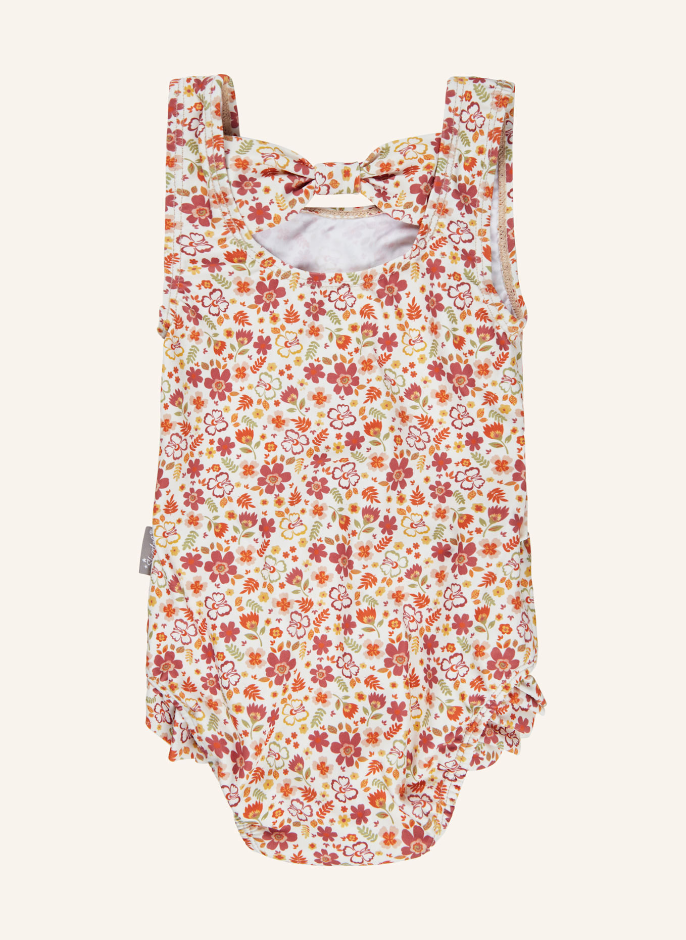 Цветы на купальнике Sterntaler, бежевый 
Цветы на купальнике Sterntaler, бежевый