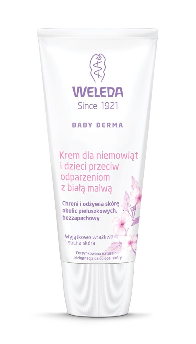Weleda, крем для младенцев и детей от опрелостей с белой мальвой, 50 мл
Weleda, крем для младенцев и детей от опрелостей с белой мальвой, 50 мл