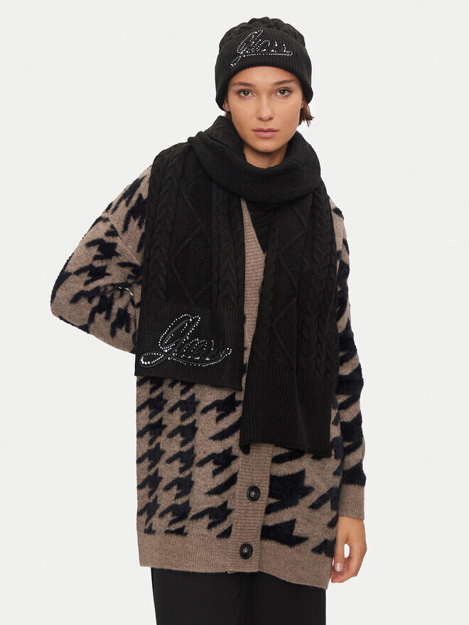 Шарф Guess, черный
Шарф Guess, черный