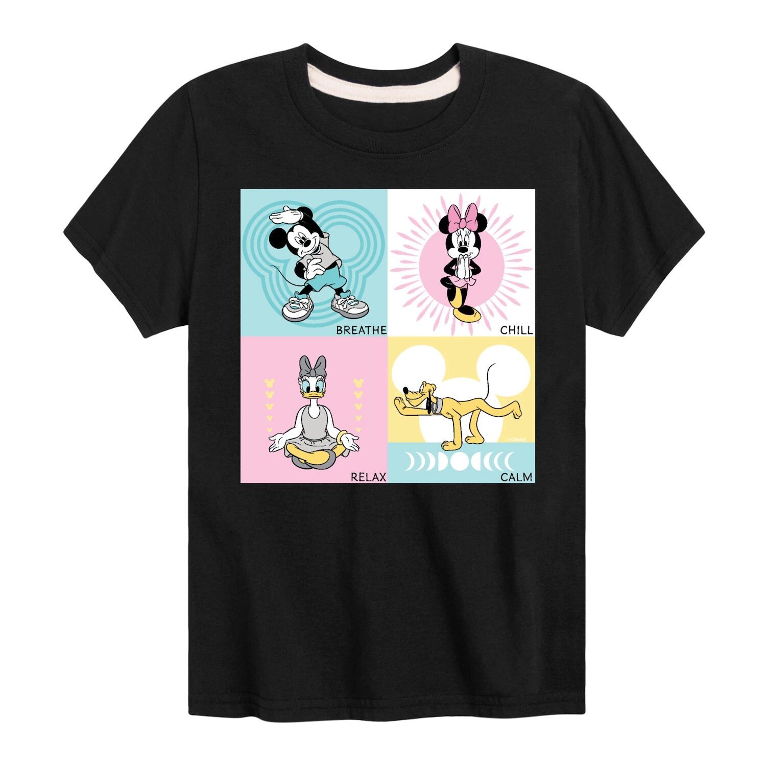 Футболка Disney Breathe Chill Relax Calm для мальчиков 8–20 лет Licensed Character, черный
Футболка Disney Breathe Chill Relax Calm для мальчиков 8–20 лет Licensed Character, черный