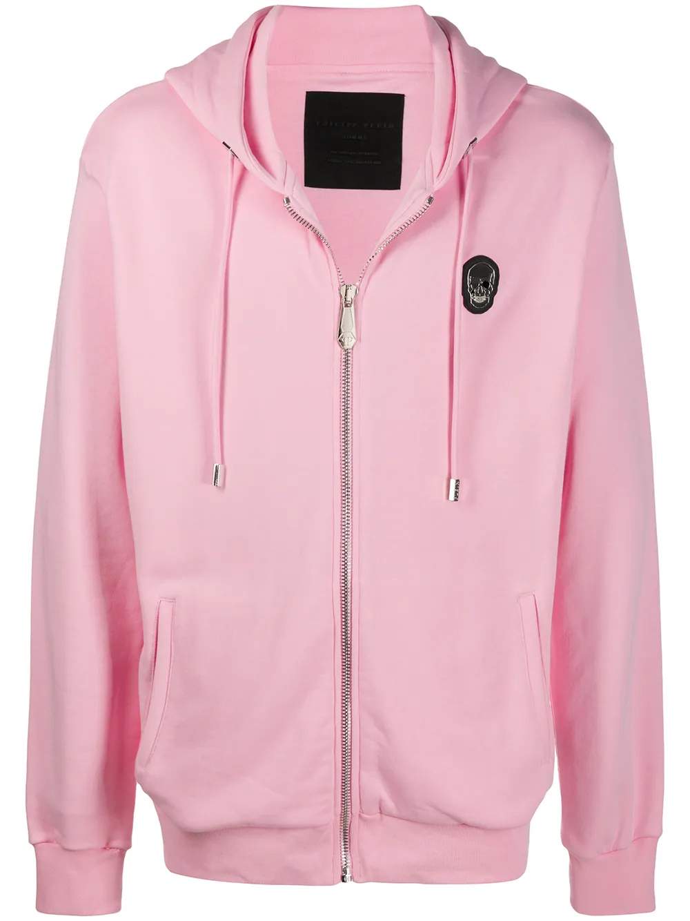 Худи на молнии с декором Skull Philipp Plein, розовый
Худи на молнии с декором Skull Philipp Plein, розовый