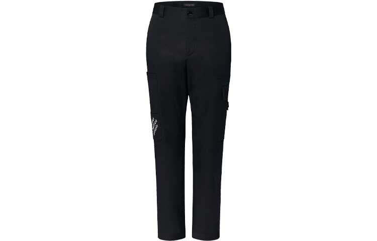 Брюки-карго мужские Louis Vuitton с логотипом, черный
Брюки-карго мужские Louis Vuitton с логотипом, черный