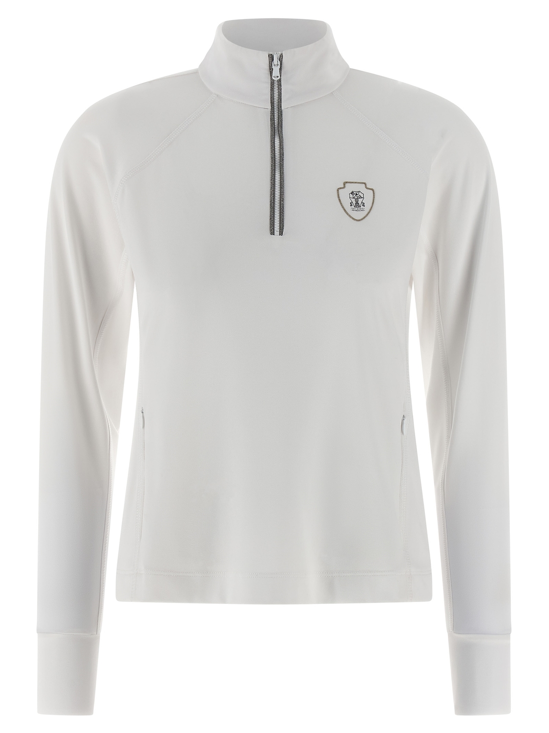 Свитер «Precious Half Zip» Brunello Cucinelli, белый
Свитер «Precious Half Zip» Brunello Cucinelli, белый