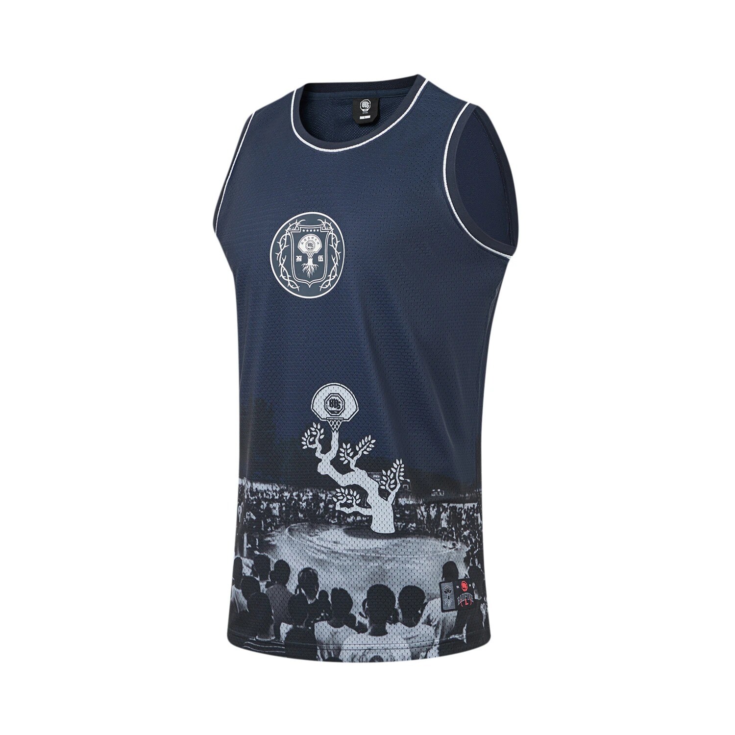 Баскетбольная майка Badfive мужская темно-синяя Lining, темно-синий
Баскетбольная майка Badfive мужская темно-синяя Lining, темно-синий