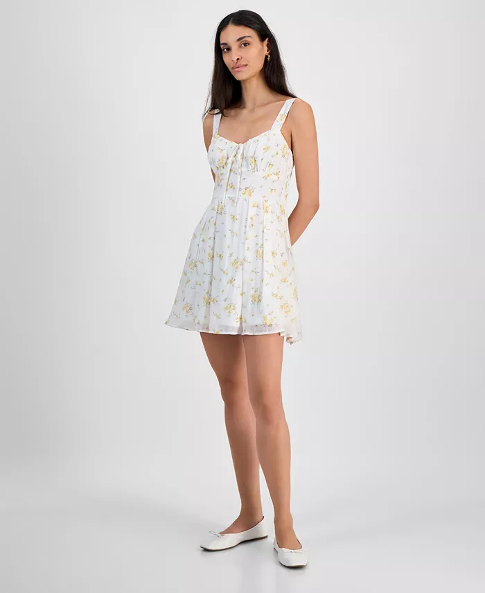 Женское мини-платье без рукавов с вырезом "сердечко" And Now This, желтый
Женское мини-платье без рукавов с вырезом "сердечко" And Now This, желтый