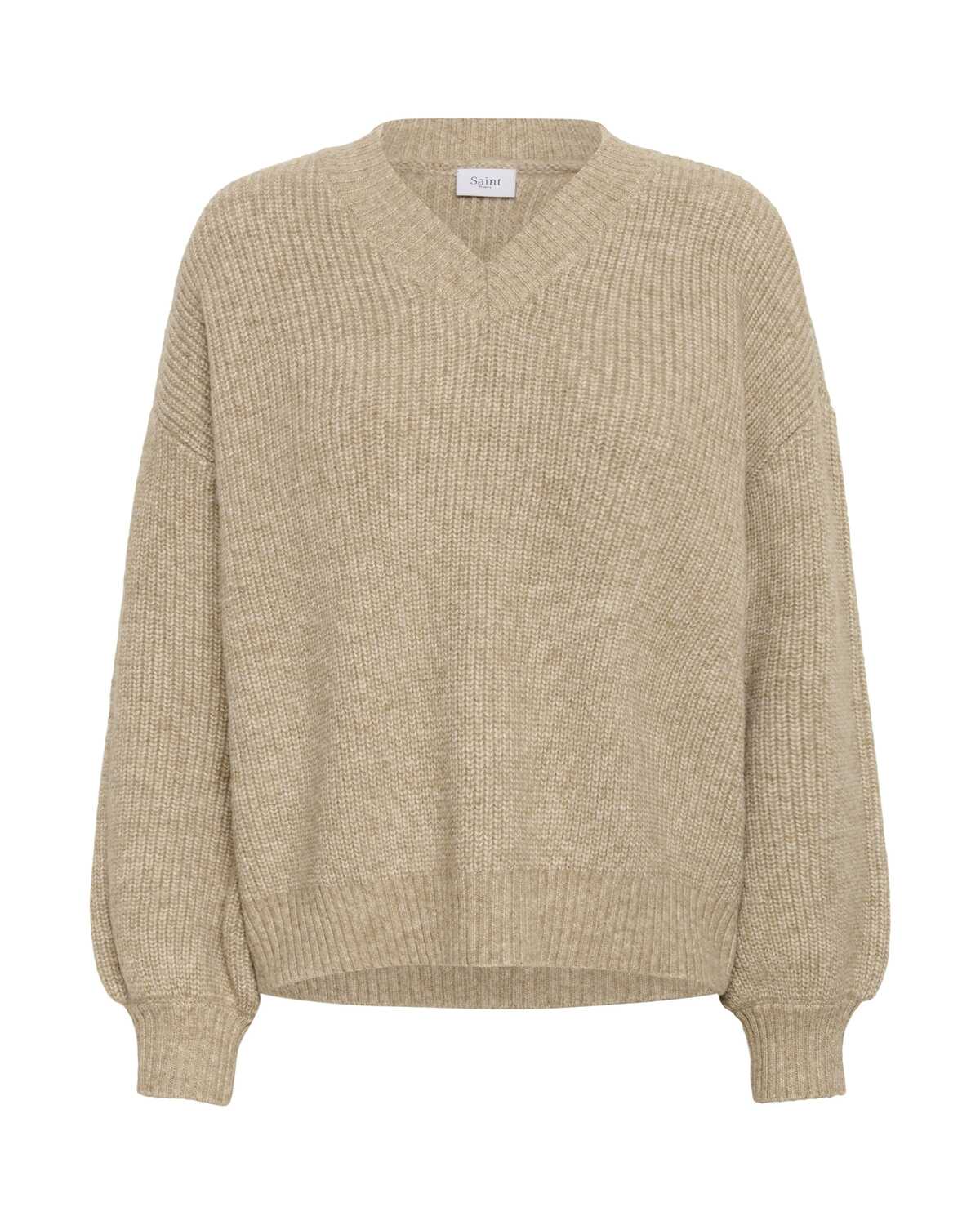 SAINT TROPEZ Свитер 'Ottoline' в бежевом цвете
SAINT TROPEZ Свитер 'Ottoline' в бежевом цвете