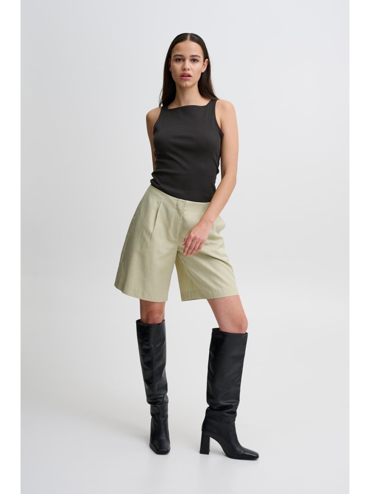 ICHI Футболка-джерси IHORETA приталенного кроя, черная
ICHI Футболка-джерси IHORETA приталенного кроя, черная