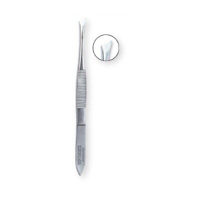Скошенный пинцет, серебро. Top Choice 
Скошенный пинцет, серебро. Top Choice
