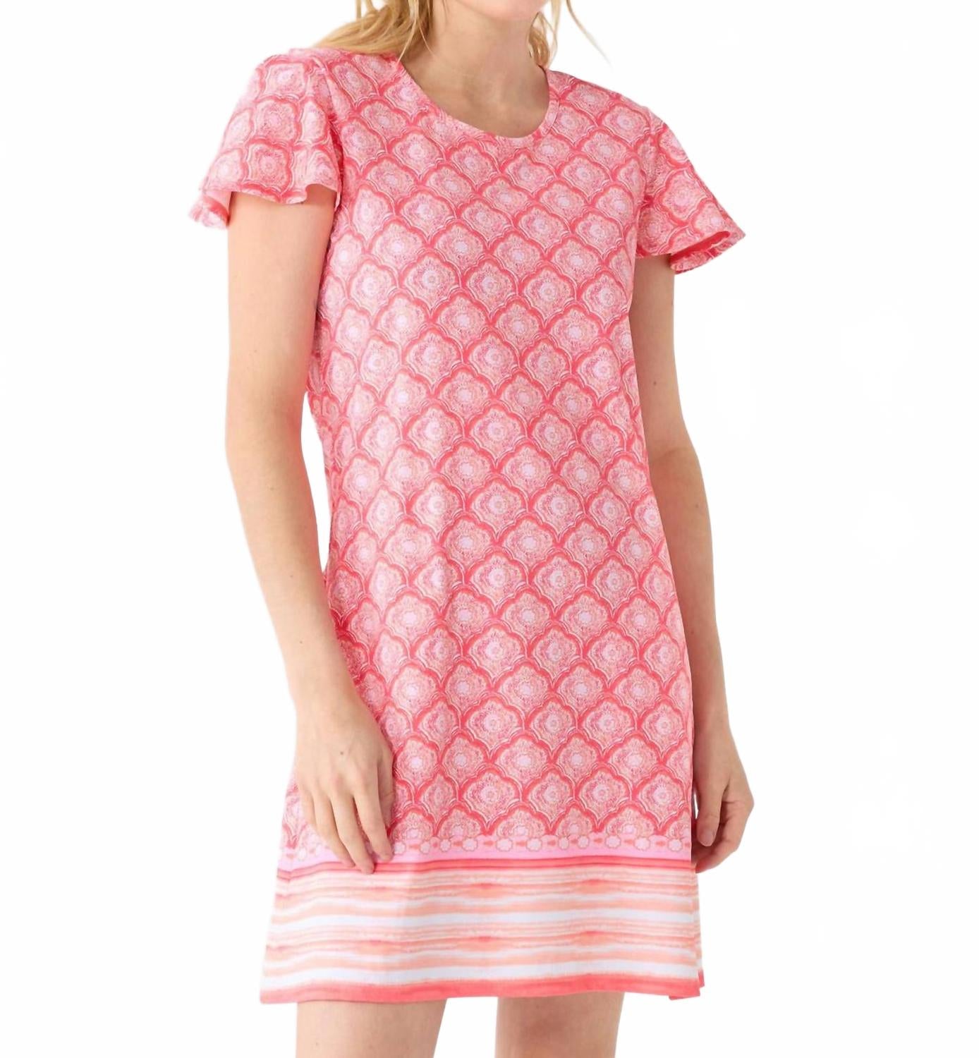 Красное платье-трапеция с рукавами-фонариками Cabana Life
Красное платье-трапеция с рукавами-фонариками Cabana Life