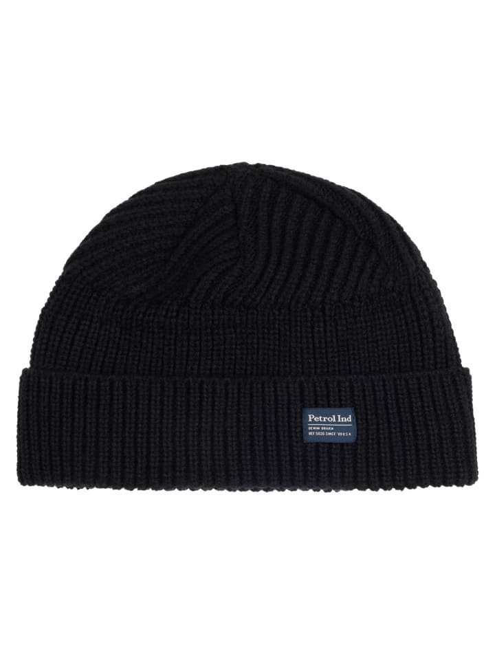 Вязаная шапка Petrol Industries, черный 
Вязаная шапка Petrol Industries, черный