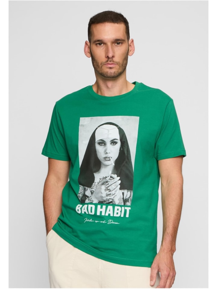 Футболка Bad Habit Tee Mister Tee, зеленый
Футболка Bad Habit Tee Mister Tee, зеленый