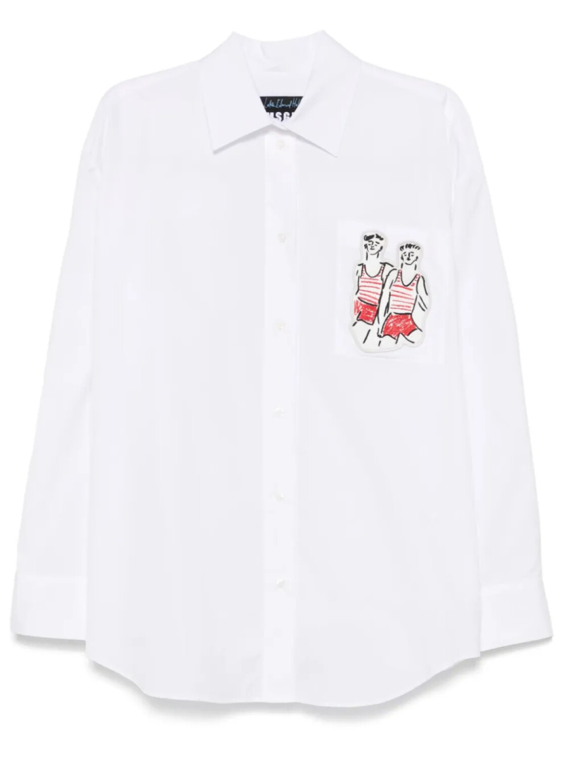 MSGM рубашка Sailors in Love из коллаборации с Luke Edward Hall, белый
MSGM рубашка Sailors in Love из коллаборации с Luke Edward Hall, белый