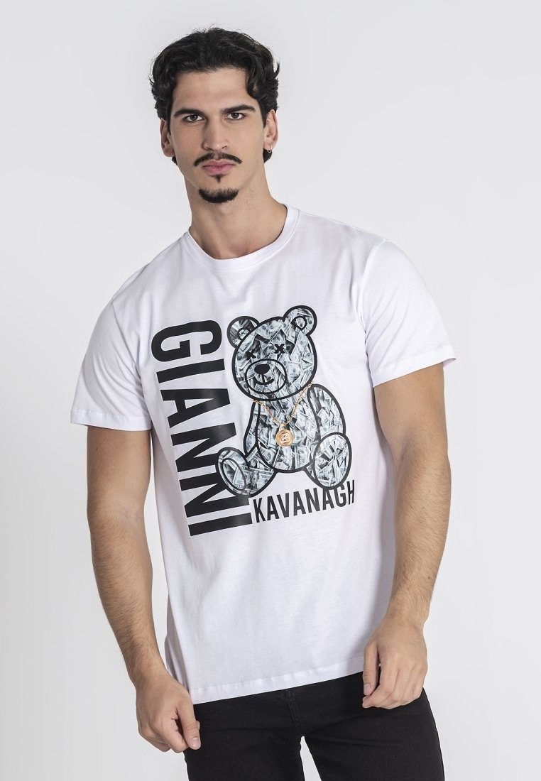 Футболка Gianni Kavanagh CASH BEAR TEE, White
Футболка Gianni Kavanagh CASH BEAR TEE, White