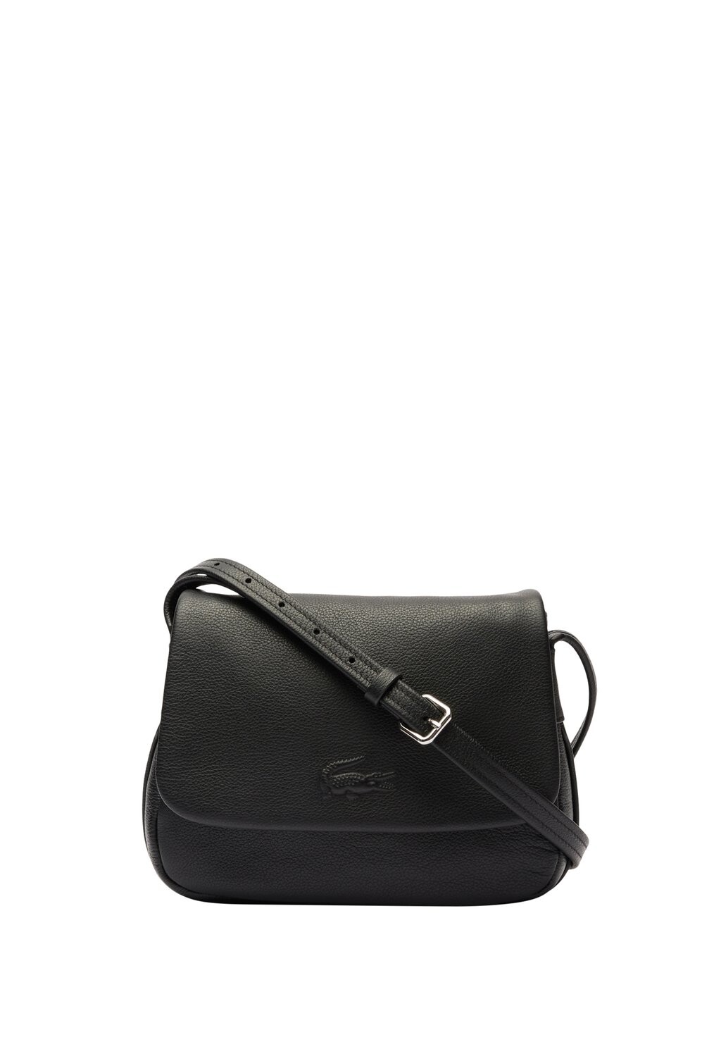 Сумка через плечо женская Lacoste кожаная с тисненым логотипом, черный
Сумка через плечо женская Lacoste кожаная с тисненым логотипом, черный