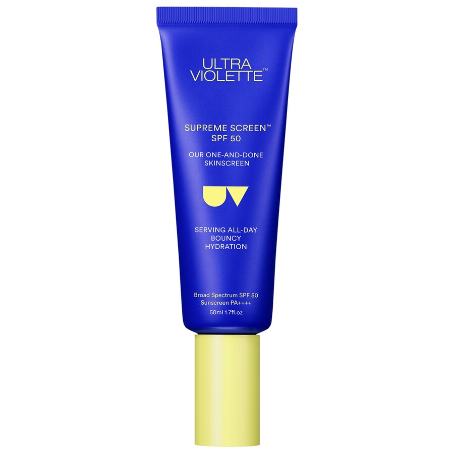 Увлажняющий солнцезащитный крем и праймер для лица Supreme Screen SPF 50 Ultra Violette, 1.76 oz /50 mL
Увлажняющий солнцезащитный крем и праймер для лица Supreme Screen SPF 50 Ultra Violette, 1.76 oz /50 mL