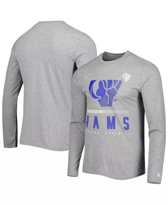 Мужская серая футболка с длинным рукавом Los Angeles Rams Joint Authentic Red Zone New Era
Мужская серая футболка с длинным рукавом Los Angeles Rams Joint Authentic Red Zone New Era
