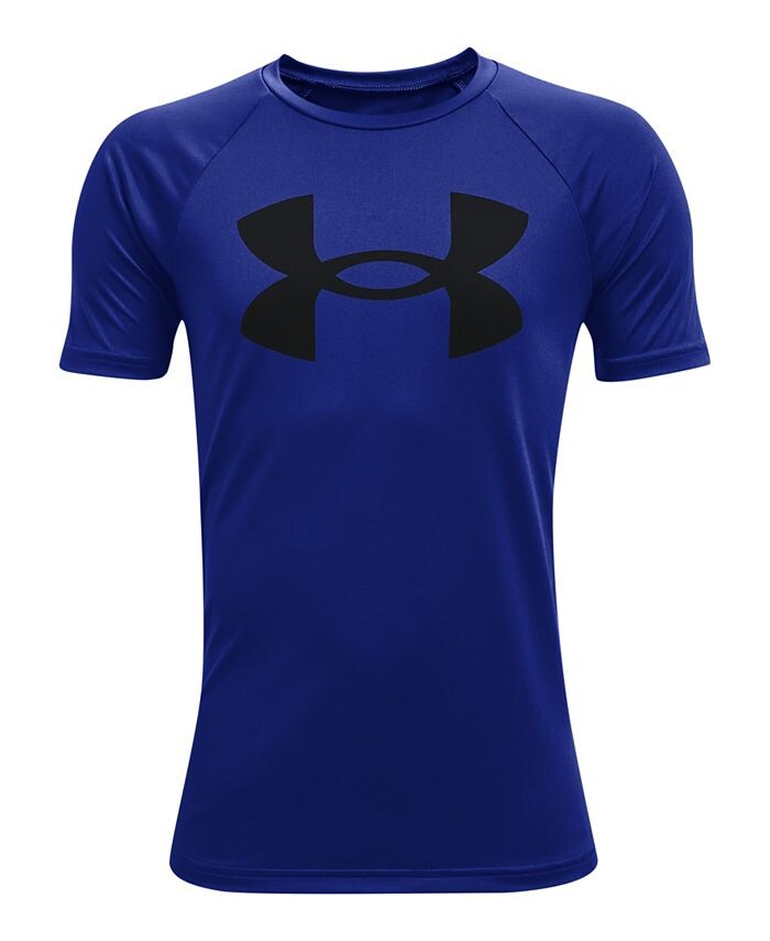 Футболка с коротким рукавом с большим логотипом Big Boys Tech Under Armour, синий
Футболка с коротким рукавом с большим логотипом Big Boys Tech Under Armour, синий