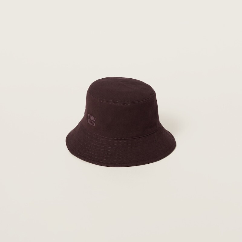 Шляпа-Ведро из габардина Miu Miu, красный
Шляпа-Ведро из габардина Miu Miu, красный