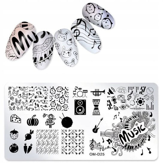 Пластина для штампа для ногтей, Tojato
Пластина для штампа для ногтей, Tojato