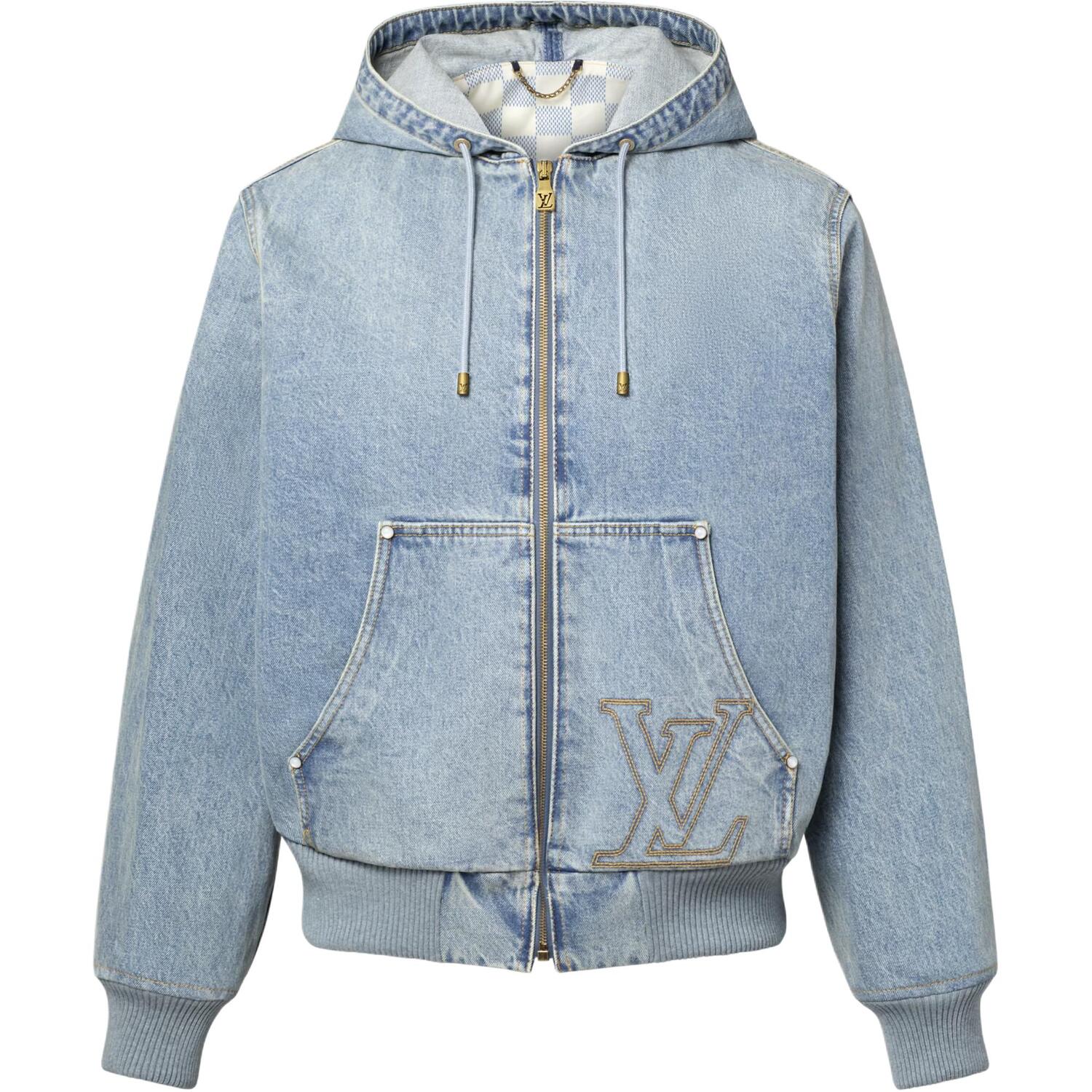 Мужская джинсовая куртка Louis Vuitton, indigo
Мужская джинсовая куртка Louis Vuitton, indigo