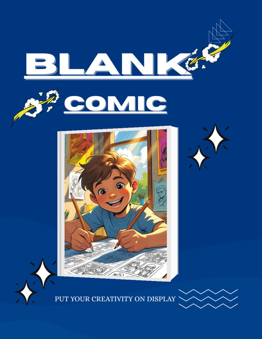 Blank Comic: Create your own comic book (Independently published)
Blank Comic: Create your own comic book (Independently published)