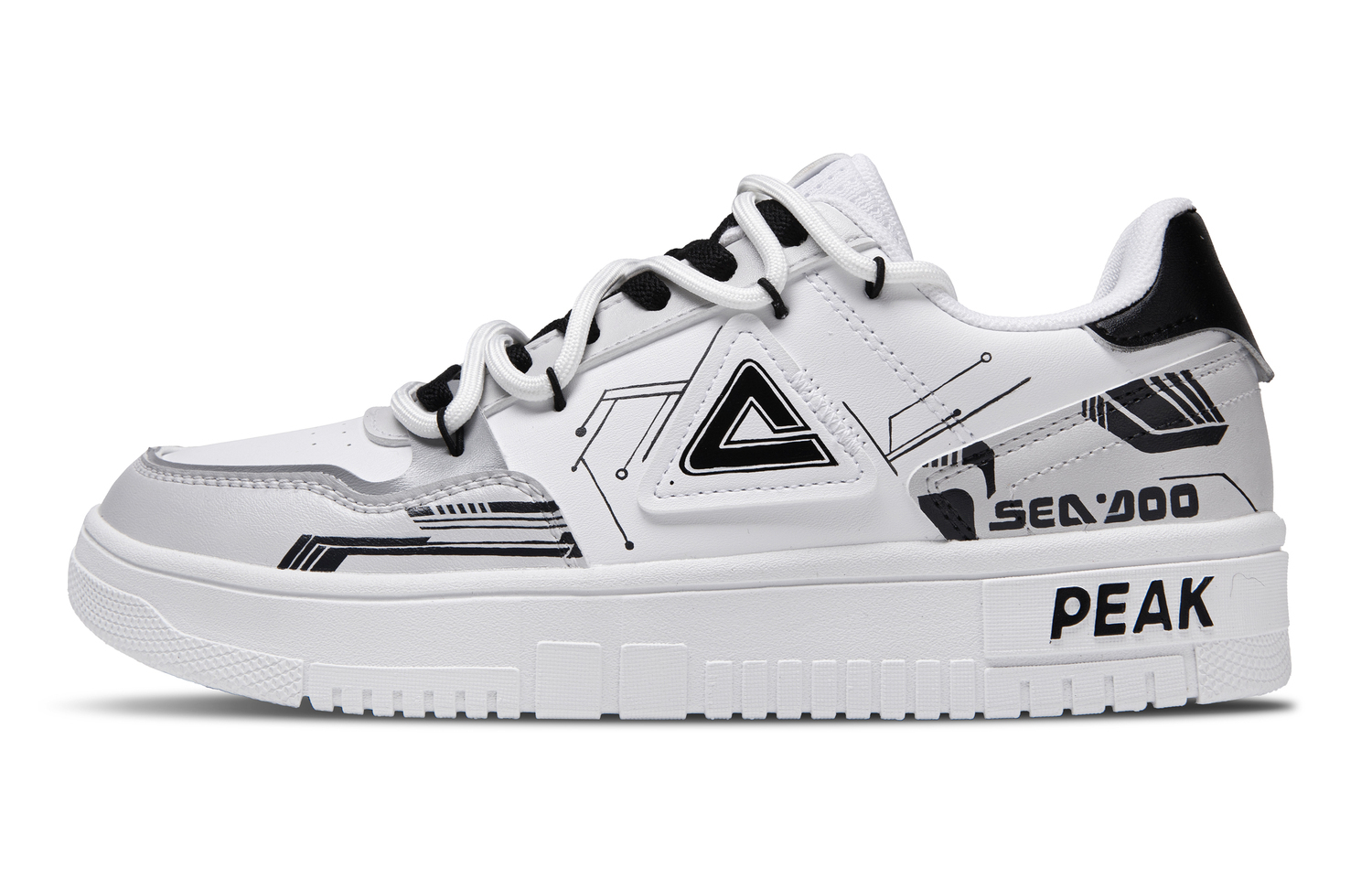 PEAK Скользостойкие амортизирующие и дышащие низкие кроссовки для скейтбординга мужские черно-белые
PEAK Скользостойкие амортизирующие и дышащие низкие кроссовки для скейтбординга мужские черно-белые